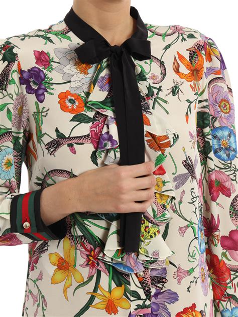 gucci floral dress shirt